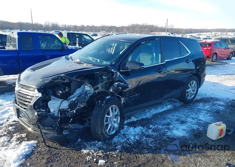 2022 Chevrolet Equinox Awd Lt from USA, damaged, VIN 3GNAXUEV1NL262753